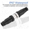 sourcing map 1Pcs 5 Pin M12 Female Aviation Connector Wire Plug A Coding 12mm Circular Sensor Connector Waterproof IP67 for Cable