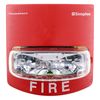Simplex 4906-9101 TrueAlert Wall Mount Strobe, Multi-Candela, 24-Vdc, Red