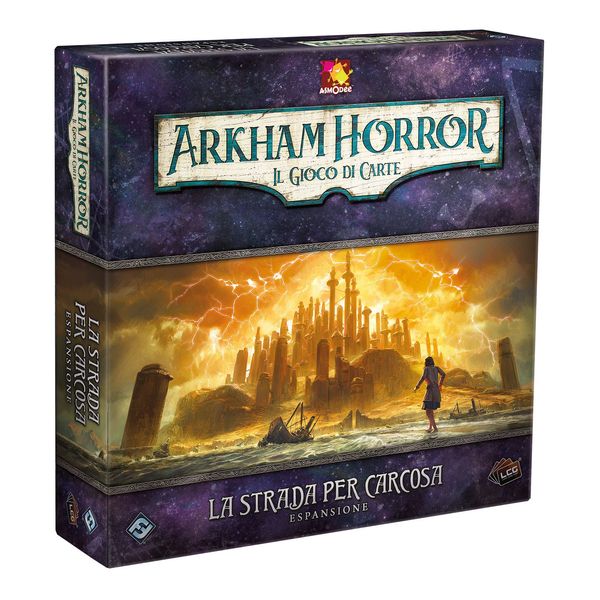 Asmodee 9608 Arkham Horror LCG - The Road to Carcosa Card Game, Single, Multi-Coloured