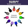 BUMPY END PLUG Bike Handlebar Soft Safe Secure Best Fit Grip Tape Cap Cover Pair