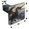 GRAPHICS & MORE Rogue Dragon Winter Mountain Top Tow Trailer Hitch Cover Plug Insert