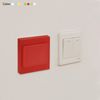 PATIKIL Light Switch Dust Cover, 6 Pack Blank Wall Plate Panel Switch Protector Dustproof Waterproof Protective Cover for Bathroom, Rubber Translucent