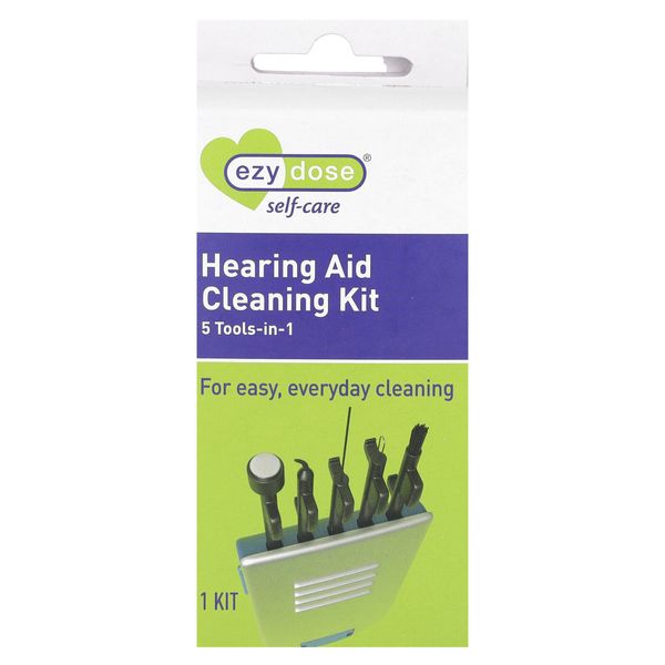 Self-Care, Hearing Aid Cleaning Kit, 1 Kit