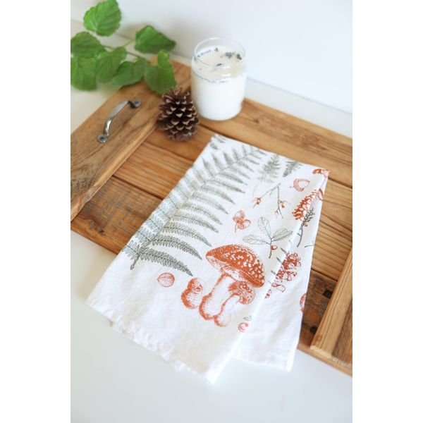 Forest Floor Tea Towel - one only