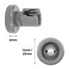 Zanussi Dishwasher Upper Basket Wheel Kit