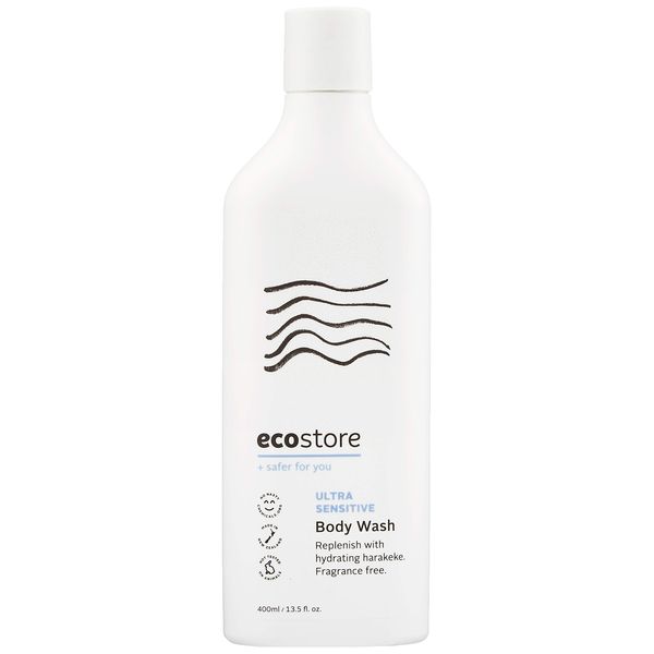 ecostore Body Wash, Unscented, 13.5 fl oz (400 ml), Body Care, Body Soap