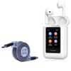 BoxWave Cable Compatible with Anfier A8 LanguageTranslator Earbuds - miniSync - USB-A to USB Type-C, Retractable Cable 5 Pre-Set Lengths Avoid Tangles