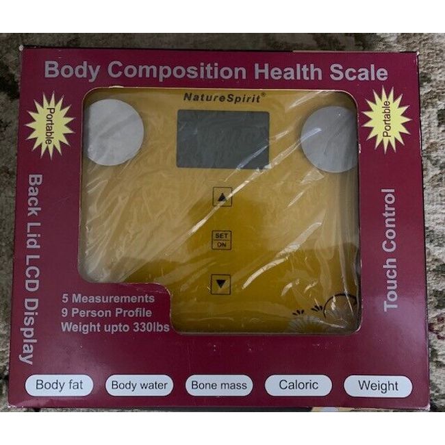 Nature Spirit Scale, Body Composition Health, Portable