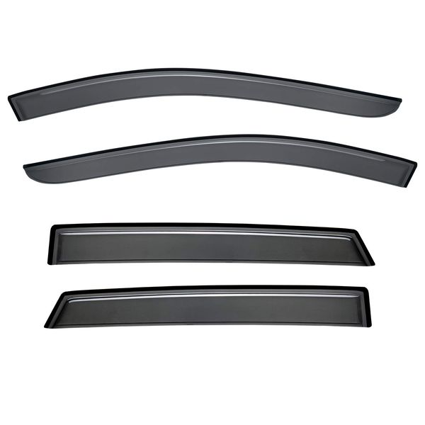 Laprive Auto 4pcs for 07-15 Edge/MKX Sun Rain Guard Window Visors
