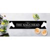 Artylicious Bar Runner Mat - The Nags Head printed home bar mat L712