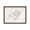 VIVAN Frame for Poster Size A4 Colour Profile Wood Walnut