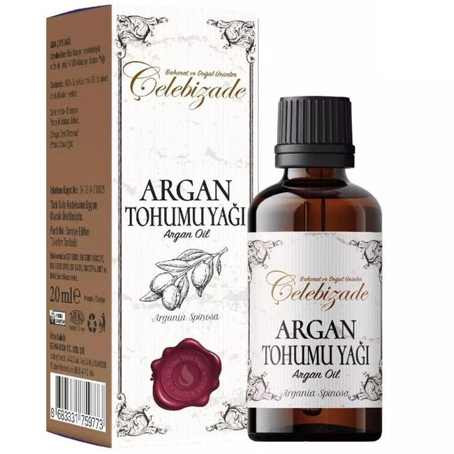 %100 Argan Tohumu Yağı 20 ml