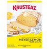 Krusteaz Meyer Lemon Pound Cake and Glaze Mix, 16.5 Oz Box No Artificial Flavors