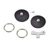 SIDE HOLSTER QUICK RELEASE SCREWS FOR MQ-MSP01 CAMERA CARRYING VEST (1/4" 2 PCS)