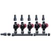 Hunter PGV101-MM 5 Zone Dura Manifold Valve Kit w/ Flow Control - Barb