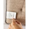 Sweet Home Collection Houndsooth Memory Foam Chair Pads, Brown, 2-Pack
