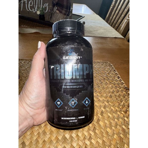 Legion Triumph Daily Sport Multivitamin Supplement fir men, new