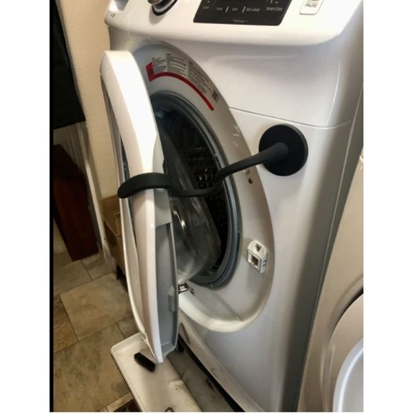 Front Load Washer Door Prop, Magnetic Washing Machine Door Holder, Keep Washer Door Open, Flexible Prop Fits Most Washing Machines