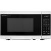 SMC0760KW Compact Countertop Microwave Oven with Removable 10" Carousel Turntabl