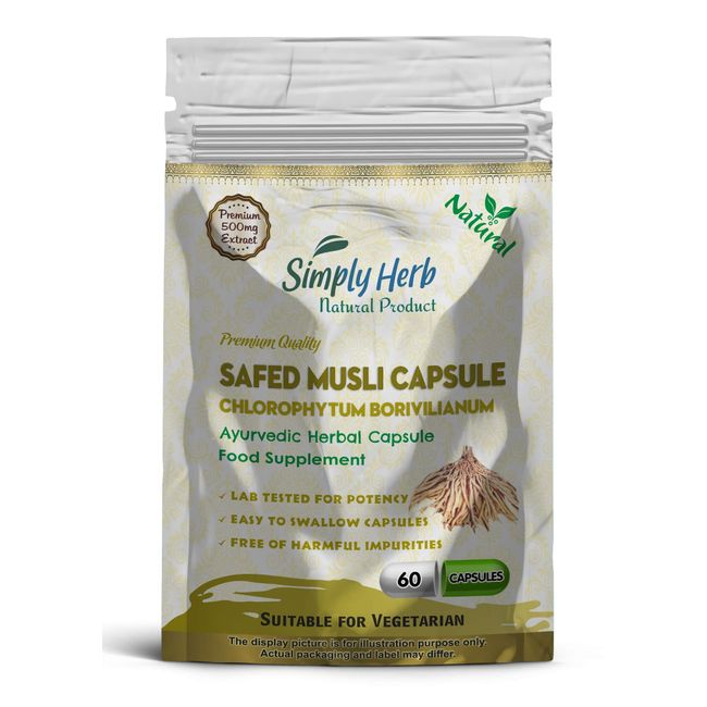 Safed Musli Capsule (60 Capsules)