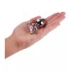 Ann Summers Small Heart Metal Butt Plug Silver
