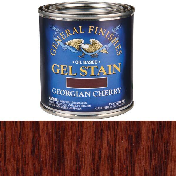 Georgian Cherry Gel Stain 1/2 Pint