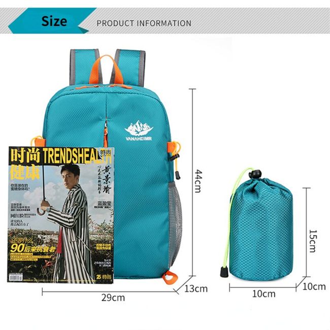 Portable and Foldable Waterproof Backpacks Travel Outdoor Bag