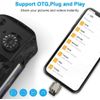 SD Card Reader, Micro SD CF Card Reader USB C Memory Card Reader Micro SDHC Card SD Reader OTG Device Memory Card Adapter Card Reader Adapter Compatible with Laptop,Pc,Android Smartphone (Silver)