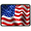American Flag Custom Hitch Plug for 2" Receiver from Redeye Laserworks