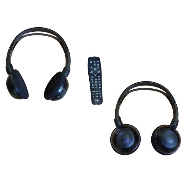 2009 Quest Compatible Wireless DVD Headphones and DVD Remote