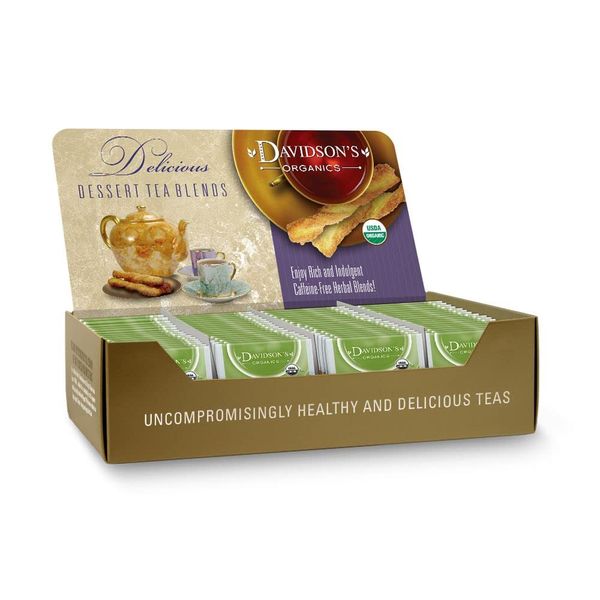 Davidson's Organics, Cherries Jubilee, 100-count Individually Wrapped Tea Bags