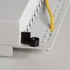 LogiLink CAT6 RJ45 Patch Panel 24-Port 25.4 cm (10 Inch) Fully Shielded Grey
