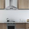 30in Wall Mount Kitchen Range Hood Vent 700CFM Stainless Steel Touch Control New