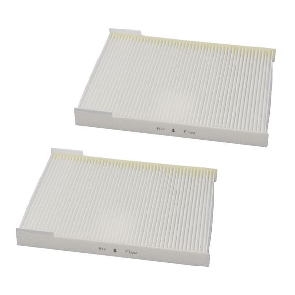 2PK 10"x8"x1" Cabin Air Filter Fits Peterbilt 357, 377, 379 Replace 5S014010