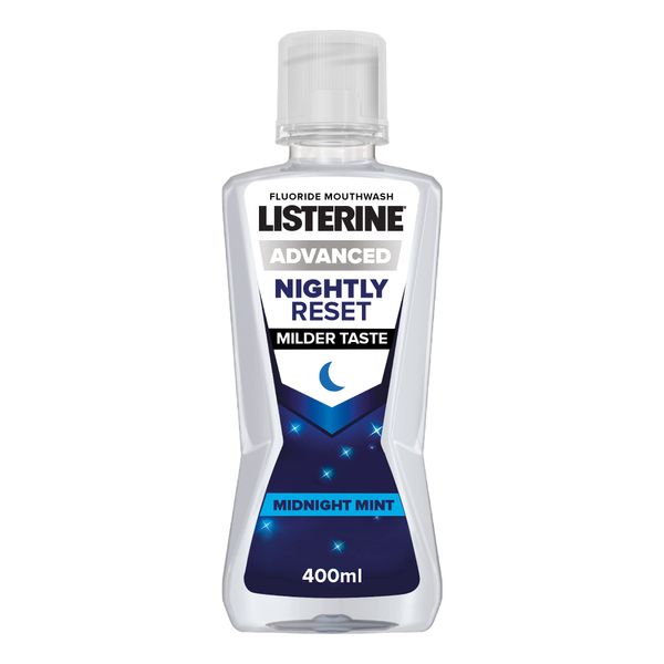 Listerine Nightly Reset Mouthwash, 400ml