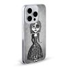 Head Case Designs Eyepatch Gothic Doll Sketches Soft Gel Case Compatible With Apple iPhone 14 Plus