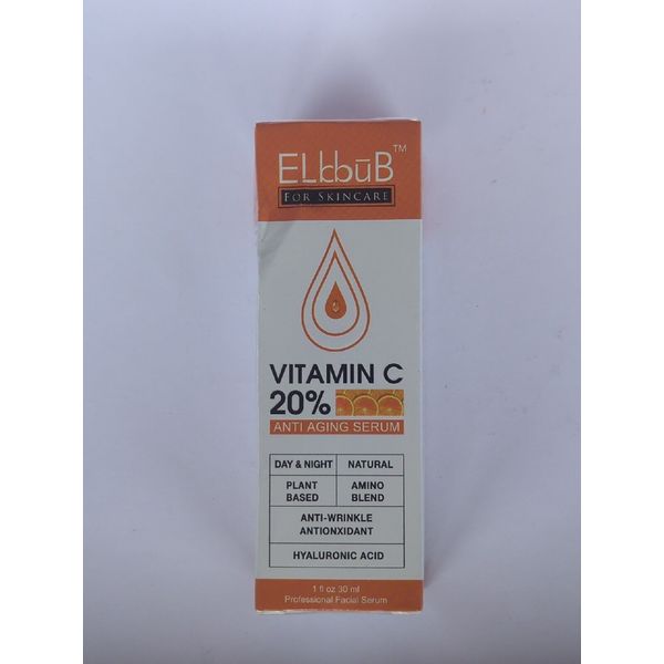 ELBBUB VITAMIN C 20% ANTI-AGING SERUM 1 0Z/ 30ml  Exp 12/2/2025