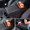 Auto Armrest Cover Cushion Center Console Armrest Pillow Storage Box Cup Holder