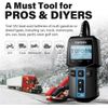 TOPDON BT100 Automotive Battery Tester 12V Load Tester Charging System Analyzer