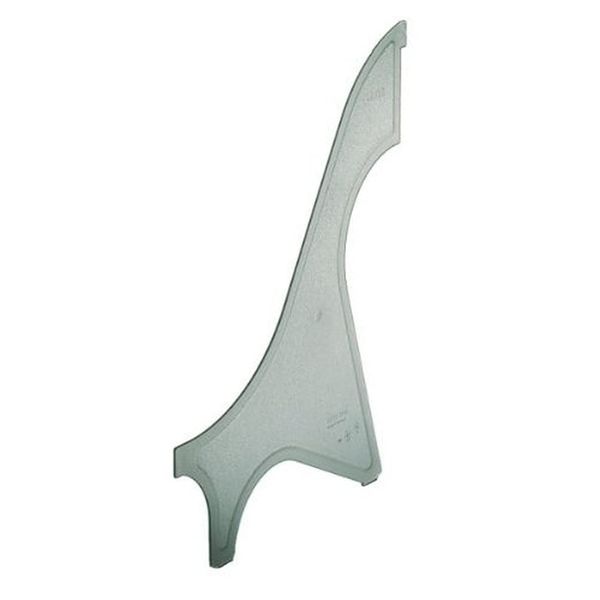Leitz Divider for Extra Wide Magazine File, Smoked