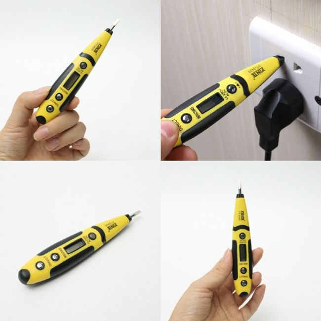 LED light voltage detector driver current meter non-contact detector, dual use!!*