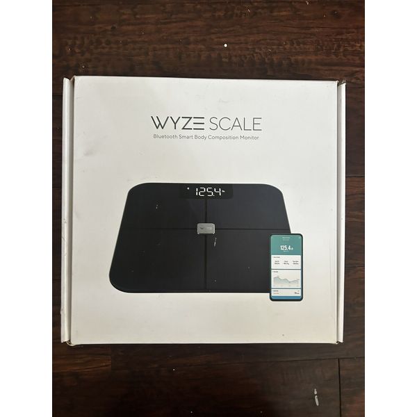 Wyze Scale Bluetooth Smart Body Composition Monitor WHSCL1, for Android + iOS