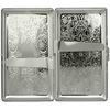 Silver Victorian Scroll (Full Pack 120s) Metal-Plated Cigarette Case & Stash Box