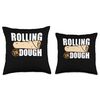 Rolling In Dough Norwegian Cuisine Flatbread Throw Pillow
