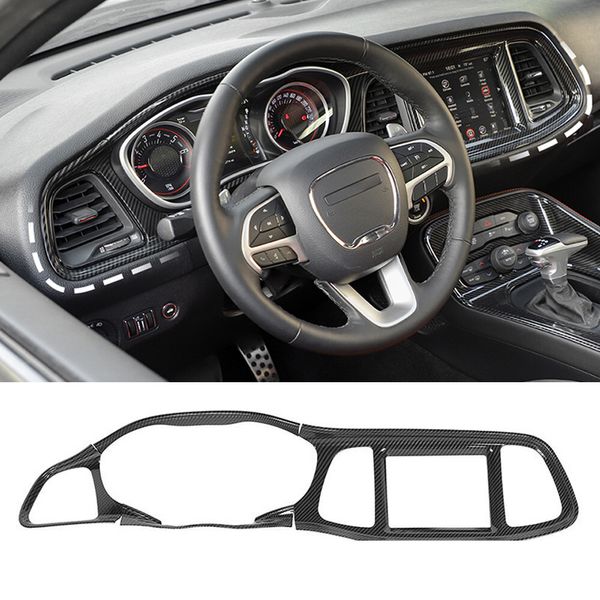  Dashboard Panel Trim Dash Board Cover for Dodge Challenger 2015+SXT R/T SRT GT
