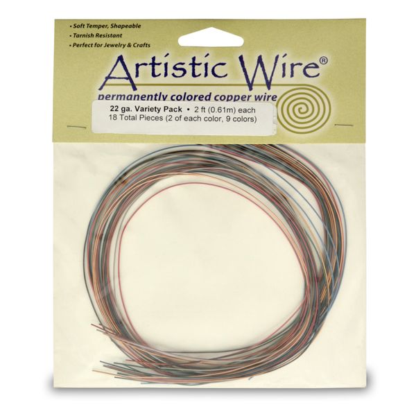 Artistic Wire 22-Gauge Variety Pack Coils
