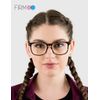 Firmoo Blue Light Reduction Glasses, UV Protection, Fashionable Glasses, Reduces Eye Fatigue, Prevents Radiation, Eye Protection, Clear, pattern