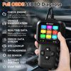 OBD2 Scanner, CGSULIT SC103 Car Code Reader Diagnose Check Engine Light Smog Check DTCs Scan Tool Live Data Stream Voltage Test for Vehicles Since 1996