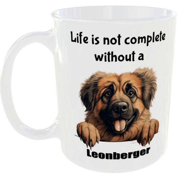 LEONBERGER MUG DOG BREED OWNER GIFT MY COFFEE TEA CUP PET LOVERS CANINE FUNNY K9