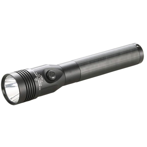 Streamlight 75430 Stinger LED High Lumen Rechargeable Flashlight with 120-Volt AC/12-Volt DC Charger and 2-Holders - 800 Lumens